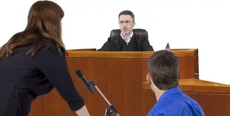 courtroom debate